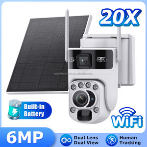 Caméra PTZ <span class=keywords><strong>solaire</strong></span> UBox 637-6M-20X avec zoom 20X, <span class=keywords><strong>WiFi</strong></span> 4G, capteur CMOS 6MP, étanche IP67, audio bidirectionnel, cloud, garantie 1 an - Product Image 3