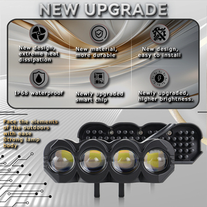 Phare LED LELANPU pour VTT, <span class=keywords><strong>moto</strong></span>, accessoires <span class=keywords><strong>moto</strong></span>, phare de voiture, antibrouillard, projecteur LED pour <span class=keywords><strong>moto</strong></span> - Product Image 3