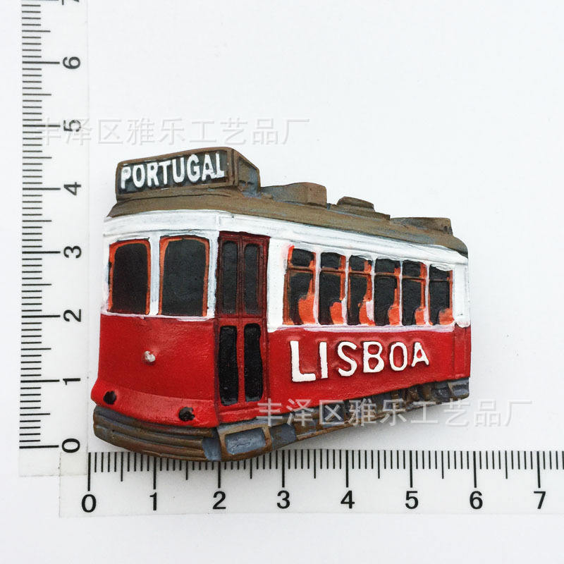 Lisbon tram in portugal