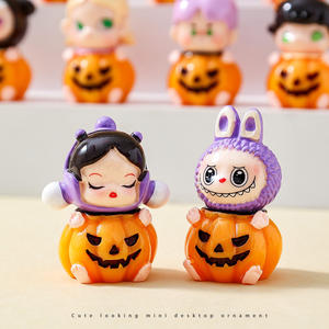 <span class=keywords><strong>Citrouille</strong></span> série mystère sac Figurines à collectionner Kawaii résine boîte aveugle Figurines ornements pour décorations pour la maison décor de bureau - Product Image 3