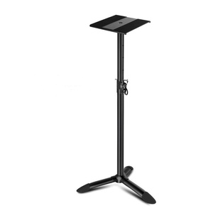 Soporte de <span class=keywords><strong>altavoz</strong></span> de monitor de estudio profesional Base de trípode ajustable <span class=keywords><strong>con</strong></span> acero triangular para uso doméstico - Product Image 5