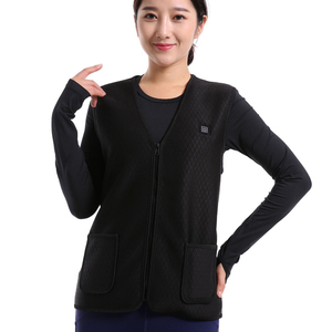 Phổ biến trong mùa đông USB có thể sạc lại tái sử dụng điện từ ấm tự sưởi ấm <span class=keywords><strong>Neoprene</strong></span> của phụ nữ Vest - Product Image 5