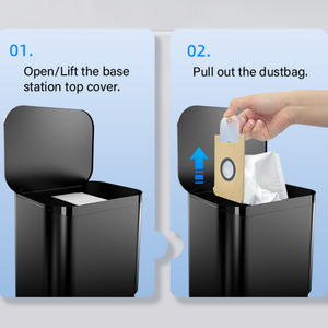 GEERLEPOL V2G-SJ <b>Robot</b> <b>Vacuum</b> Cleaner Mopping Function Smart Wet/Dry Mopping HEPA Filter App-Controlled Self-Emptying for Hotel - Product Image 3