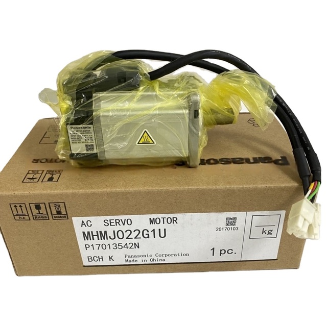 High Precision 0.2KW Universal Servo Motor MHMJ022G1U 380V 200kHz Industrial Automation Equipment Stainless Steel Plastic Drive