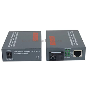 Công nghiệp Gigabit phương tiện truyền thông chuyển đổi SC sợi <span class=keywords><strong>10</strong></span>/100/1000M <span class=keywords><strong>Ethernet</strong></span> RJ45 đơn/đa chế độ 40km 80km PoE TCP FTTH - Product Image 2