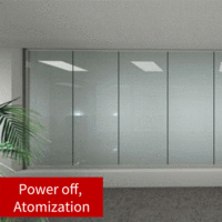 LAVAO L021 3D 0,3mm Intelligente Elektrische Fensterfolie für Privatsphäre