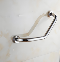 Barre d'appui de sécurité pour douche et baignoire, main courante de sécurité pour salle de bain, barre d'appui pour personnes âgées en acier inoxydable 304 avec porte-papier