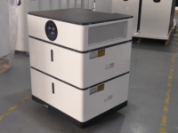 Baterai Lithium LIFEPO4 ESS All-In-One yang Dapat Ditumpuk Paket Baterai LI-FE 32KWH 48V 51.2V 628Ah Dengan Inverter 12Kw
