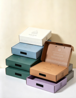 Boîte pliante en carton ondulé robuste, épaisse, réutilisable, en matériaux recyclés, pour impression, cadeaux, vêtements, décoration et expédition express