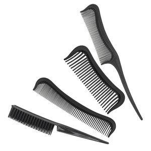 Dente di plastica a 3 file all'ingrosso con pettine per pidocchi nit con manico a cerchio - Product Image 6