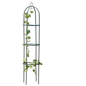 Outdoor Metal Plant Support Garden Obelisk for Flower Support