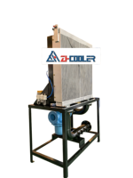 Refroidisseur d'air comprimé personnalisable avec ventilateur pour armoire de sortie pneumatique, échangeur de chaleur pour refroidisseur d'air de puissance