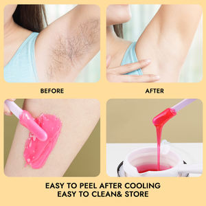 Tazón de Cera de Silicona Multifuncional No Tóxica con Boquilla de Precisión y Asa para Calentar Cera en Polvo, Preparación de Mascarillas DIY - Product Image 6