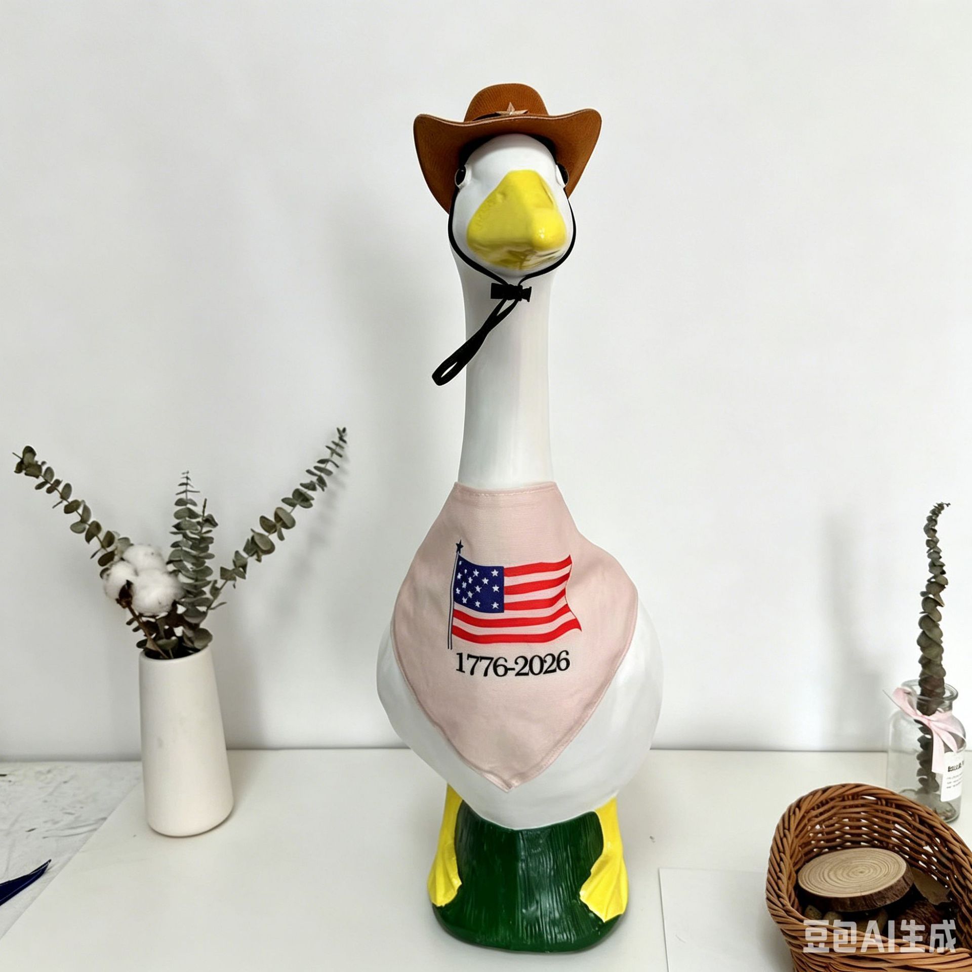 Sombrero de vaquero estilo Día de la Independencia (5 unidades)