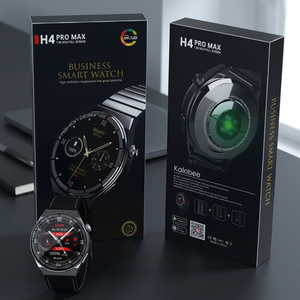 สมาร์ทวอทช์ H4 PRO MAX หน้าจอ 1.53 นิ้ว พร้อมฟังก์ชั่นตรวจสุขภาพ โทรผ่านบลูทูธ ชาร์จไร้สาย NFC ติดตามการออกกำลังกาย สำหรับผู้ชาย - Product Image 2