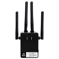 Repetidor de Señal WIFI 5G/2.4 Ghz, Extensor Inalámbrico de Wi-Fi, Amplificador de Red de 1200Mbps, 802.11N, Largo Alcance