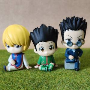 Figuras de Acción de Anime <span class=keywords><strong>HUNTER</strong></span> <span class=keywords><strong>X</strong></span> <span class=keywords><strong>HUNTER</strong></span>, Muñecos en Caja de Color Versión Q en Postura Sentada, GON FREECSS, Killua, <span class=keywords><strong>Hisoka</strong></span> - Product Image 3