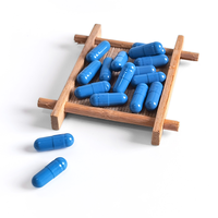 Capsules d'extrait de graines de Goat Weed à la kératine OEM, pilules bleues personnalisées, marque privée, certifiées GMP, soutien immunitaire