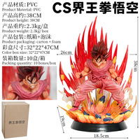 Figurines de dessin animé Dragon DBZ Goku de 38cm, figurine Son Goku modèle de collection, figurine de bureau en PVC, jouets