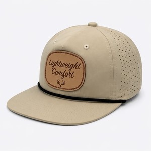 Gorra de Béisbol Personalizada al por Mayor con Logotipo, 6 Paneles, de Secado Rápido, Transpirable, Impermeable, Unisex, para Adultos, de Lona Ajustable, de Seda - Product Image 1