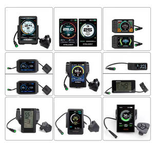 Para <span class=keywords><strong>Bafang</strong></span>, pantalla LCD para bicicletas eléctricas de 24-60V UKC1 P860C 860C P850C 600C C965 DPC18, indicador de Motor de potencia de 24-60V - Product Image 1