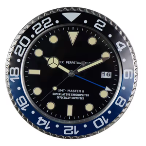 Reloj 3D europeo único, Reloj clásico de Metal dorado, grande, Retro, moderno, Simple, decoración del hogar, Relojes de pared de pulsera de lujo, Relojes Horloge - Product Image 1