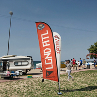 Drapeaux et bannières promotionnels personnalisés Drapeau publicitaire en plumes
