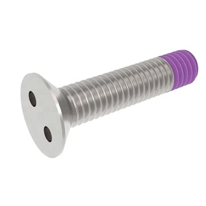 Tùy chỉnh thép không gỉ 18-8 A286 inox SS201 304 316 316L <span class=keywords><strong>A2</strong></span> A4 hai lỗ rắn mắt lợn mũi phẳng đầu chống trộm an ninh vít - Product Image 2