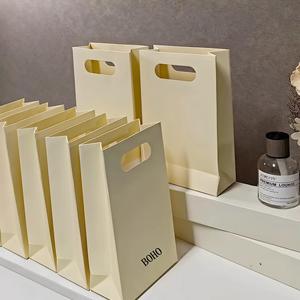 맞춤형 로고 다이컷 종이 포장 가방 안경 및 시계용 아이보리 보드 옵셋 인쇄 - Product Image 1