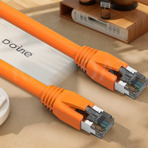 Câble Internet Cablecat8 1m Cuivre <span class=keywords><strong>Ethernet</strong></span> Patch Cord Cat8 Câble FTP <span class=keywords><strong>75m</strong></span> Câble de Rede Prix - Product Image 2