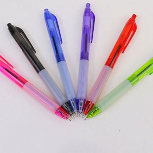 Stylos à bille en gel multicolores en plastique bon marché pour l'école, avec logo personnalisé OEM imprimé pour la papeterie - Product Image 2
