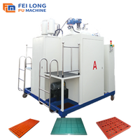 MACHINE DE COULÉE D'ÉLASTOMÈRE PU (CHAUFFAGE À L'HUILE) pour TAMIS MESH SISMIQUE EMBALLAGE ÉPONGE DOUBLURE USTOMISATION EN USINE