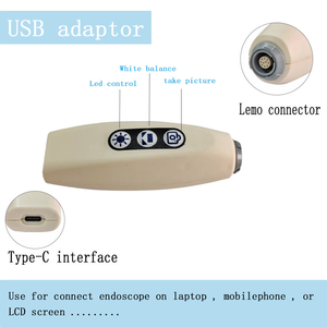 Endoskopi Mini Video medis USB 1.8mm <span class=keywords><strong>2</strong></span>.2mm 400X400p HD dekorasi papan Dapater untuk komputer medis Grup kaku - Product Image 2