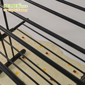 Factory Direct Sales Iron Spray <strong>4</strong> Tier Clothes Drying <strong>Rack</strong> with Wheels, Quality Foldable Cloth Drying <strong>Rack</strong> &amp; Towel <strong>Rack</strong> IS-M6031 - Product Image 6