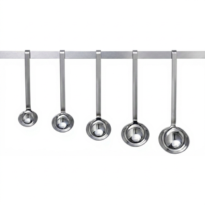 Professional One-Piece Stainless Steel Soup Ladle Long Handle Dishwasher Microwave Safe Sustainable Top Notch Quality Home - Product Image 1