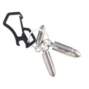 Mini Botella Impermeable de Aleación de Titanio para Camping, EDC, Contenedor de <span class=keywords><strong>Pastillas</strong></span>, Cápsula Sellada, Collar con Colgante de Casquillo de Bala - Product Image 5