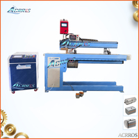 Machine de soudage laser à couture longitudinale automatique CNC ZF1000mm pour tuyaux d'échappement/tubes avec alimentation automatique du fil