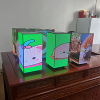 Écran LED numérique d'usine, vitrine publicitaire, boîte lumineuse, écran LED intérieur 4K HDR10, couleur pleine, taille personnalisable