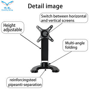 <span class=keywords><strong>Monitor</strong></span> lengan meja Mount dapat disesuaikan <span class=keywords><strong>Dual</strong></span> Lcd Arm Mount dua lengan <span class=keywords><strong>Monitor</strong></span> Mount <span class=keywords><strong>Monitor</strong></span> berdiri dasar tv - Product Image 2