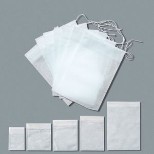 100PCS 5*7cm <b>Tea</b> Filter Disposable <b>Tea</b> Bags for Loose Leaf <b>Tea</b>,Drawstring Empty <b>Tea</b> <b>Infuser</b>,Non-woven <b>Tea</b> Filter Bag - Product Image 1