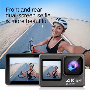 Wholesale 4k Wifi Sport Action <b>Camera</b> Mini Video 2 Inch Network 32GB Support Microsd for <b>Outdoor</b> Dual Screen Waterproof - Product Image 2