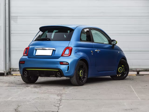 Kit Carrozzeria con Spoiler Nero Lucido e Terminali di Scarico Argento per Fiat 500 Stile Abarth 2011-2024 - Product Image 6