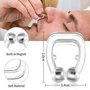 Klip hidung <span class=keywords><strong>Anti</strong></span> dengkur magnetis kualitas tinggi, mendengkur lebih baik, tidur lebih baik - Product Image 4