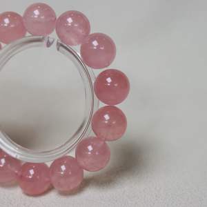 Vòng tay và lắc tay đá thạch anh hồng tự nhiên đánh bóng bán buôn, trang trí phong cách linh vật, quà tặng tích năng lượng - Product Image 5