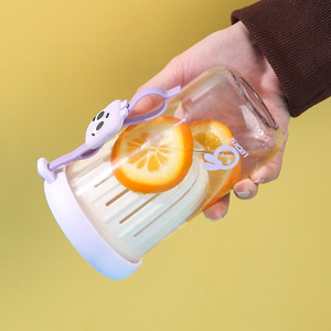 Tasse infuseur à thé avec paille, bouteille d'eau portable pour étudiants et adultes, idéale pour la rentrée scolaire - Product Image 3