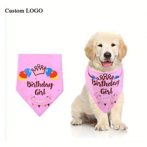 Pañuelo Triangular Personalizado con Logotipo para Mascotas - Elegante Accesorio para Perros y Gatos, Regalo Promocional Ecológico - Product Image 1