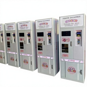 เครื่องแลกเหรียญอัตโนมัติแบบกำหนดเอง ทำจากโลหะ/พลาสติก พร้อมตู้จำหน่ายสินค้าอัตโนมัติ 220V - Product Image 1
