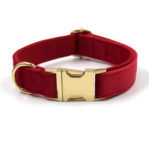 <span class=keywords><strong>Cosas</strong></span> navideñas 2024 tendencia moda terciopelo clásico collar navideño perro moda perro collar suave perro collar ajustable para mascota - Product Image 3