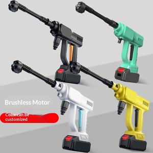 ปืนฉีดน้ำแรง<span class=keywords><strong>ดัน</strong></span><span class=keywords><strong>สูง</strong></span>ไร้สาย สำหรับ<span class=keywords><strong>ล้าง</strong></span><span class=keywords><strong>รถ</strong></span> ใช้แบตเตอรี่ พลังงานสูง สำหรับใช้ในบ้าน - Product Image 3