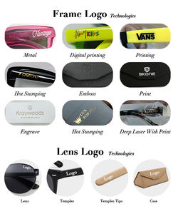 Gafas de sol cuadradas gruesas italianas con logotipo personalizado para hombre 2025, gafas de sol personalizadas de fábrica al por mayor - Product Image 6